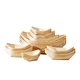 disposable wooden boat